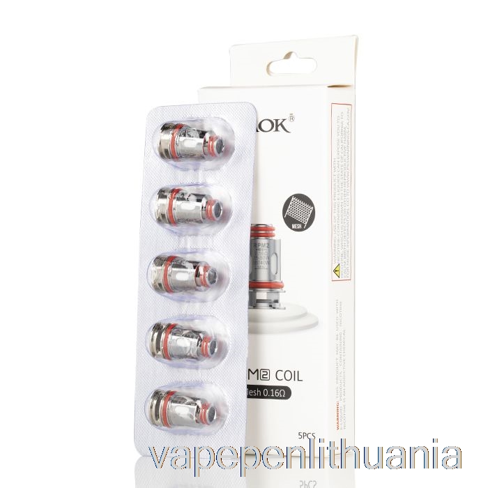 Smok Rpm 2 Pakaitiniai Ritės 0,16 Omų Aps./min 2 Tinklelio Ritės Vape Skystis